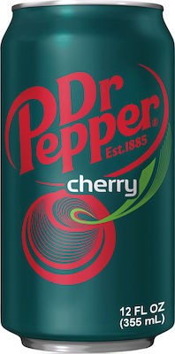 Dr. Pepper Cola Κεράσι με Ανθρακικό σε Κουτί  355ml